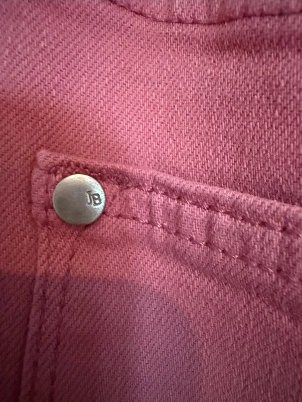 Judy Blue Dusty Pink Flare Jeans with Crochet Knee Patches